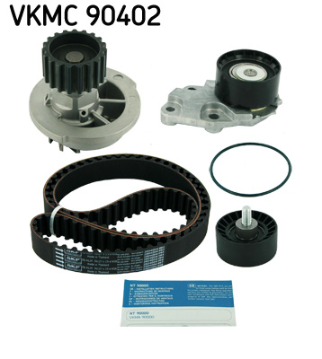 SKF VKMC 90402 Vezérlés készlet, fogasszíj szett (szíj+görgők+vízpumpa)